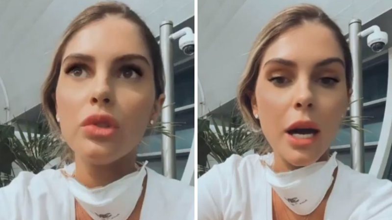 Bárbara Evans rebate críticas após fazer viagem de lua de mel no auge da pandemia - Reprodução/TV Globo