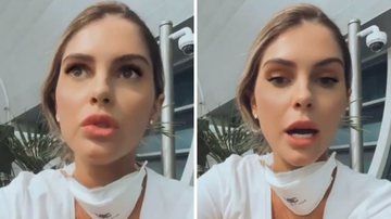 Bárbara Evans rebate críticas após fazer viagem de lua de mel no auge da pandemia - Reprodução/TV Globo