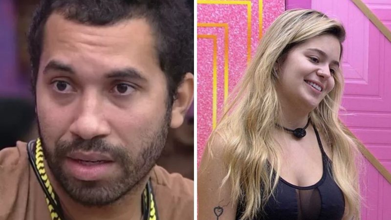 Imagem BBB21: Preocupados, brothers sentam Gilberto, arrancam a máscara de Viih Tube e fazem pedido: "Cuidado"