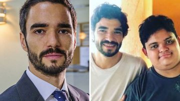 Caio Blat desabafa ao falar da relação com o filho mais velho, Antonio: "Fiquei muitos anos fora da vida dele" - Reprodução/TV Globo