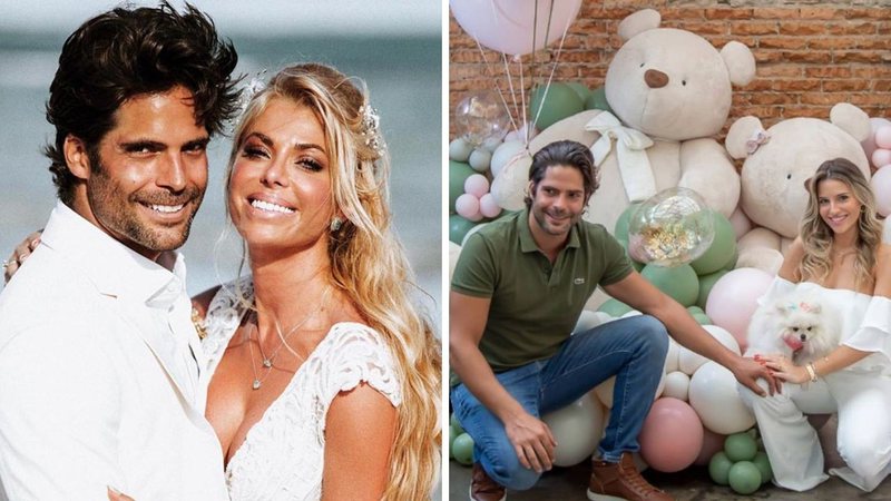 Dois anos após morte de Caroline Bittencourt, ex-marido anuncia que será pai: "Momento emocionante" - Fabiana Monteiro/Reprodução/Instagram