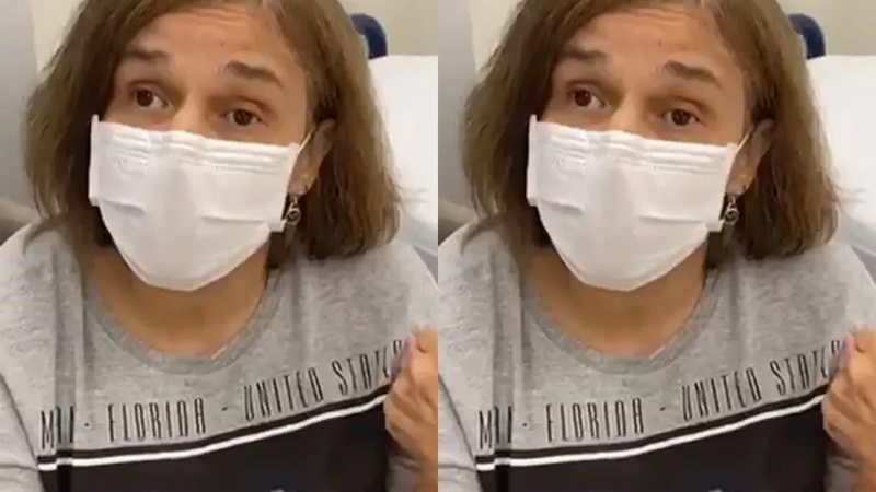 Cláudia Rodrigues é internada em hospital de Curitiba - Instagram