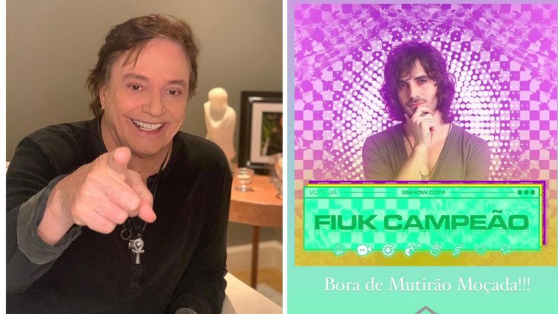 BBB21: Fábio Jr. declarou torcida a Fiuk para ganhar o prêmio mesmo em meio a polêmicas: "Bora de mutirão" - Reprodução/Instagram