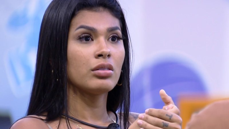 Filha de Pocah foi perseguida nas redes sociais após briga no BBB21 - Reprodução/TV Globo