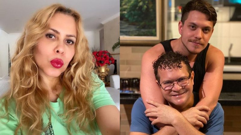 Filho de Joelma reage após ser bloqueado pela cantora - Reprodução / TV Globo