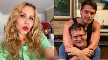 Filho de Joelma reage após ser bloqueado pela cantora - Reprodução / TV Globo