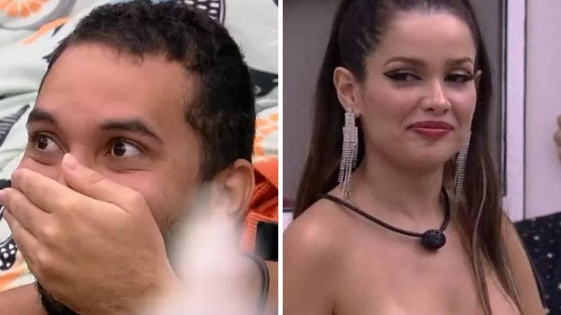 BBB21: Gilberto revela o tamanho de seu dote e Juliette fica perplexa: "Pode internar, você tem problema" - Reprodução/TV Globo