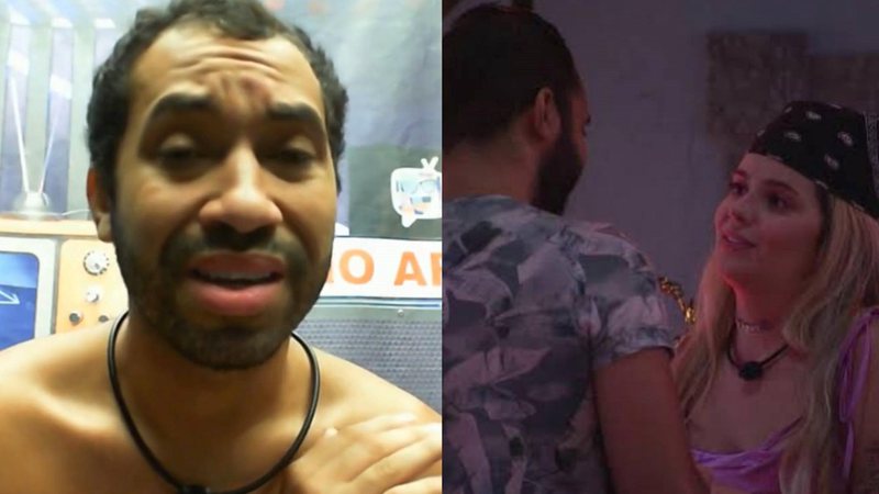 BBB21: Apesar de negar, Gilberto se mostra incomodado com a Líder Viih Tube e reclama: “Nem olha na minha cara” - Reprodução/TV Globo