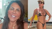 Aos 61 anos, Gretchen diz que faz 300 abdominais por dia e nega cirurgias plásticas: "Segredo da barriga chapada" - Reprodução/Instagram