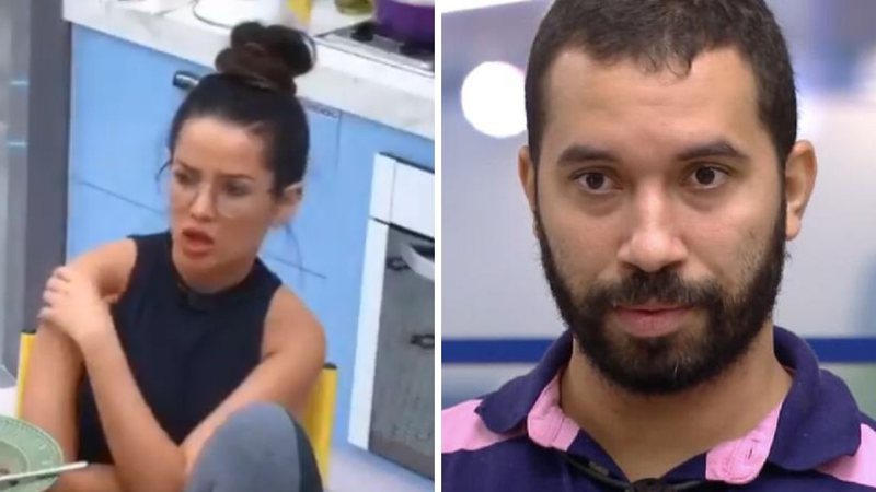 BBB21: Juliette é criticada após debochar da dívida de R$ 10 mil da mãe de Gil: "Trabalho um mês e te dou" - Reprodução/TV Globo