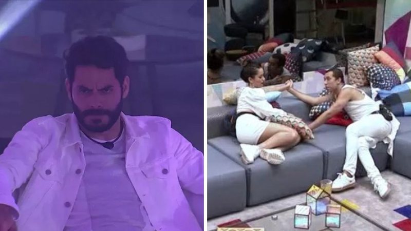 BBB21: Rodolffo detona aproximação entre Juliette e Gilberto e acusa interesse: "Eu não consigo engolir" - Reprodução/TV Globo