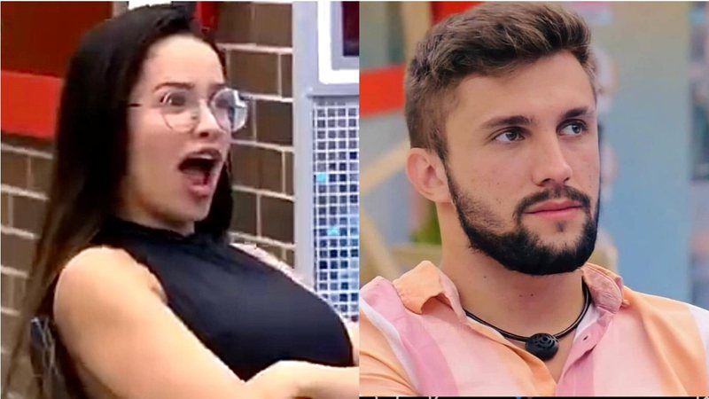 BBB21: Juliette cai na gargalhada ao intimidar Arthur dizendo que tem torcida de Neymar e Thiaguinho: “É a morte” - Reprodução/TV Globo