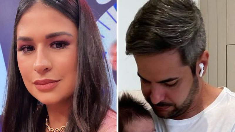 Simone emociona fãs ao exibir o marido ninando a pequena Zaya em momento inédito: "Chamego" - Reprodução/TV Globo