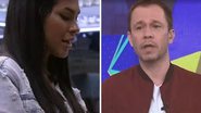 BBB21: Pocah reage com sinceridade após fala de Tiago Leifert durante o programa ao vivo: "Ele é bizarro, é sinistro" - Reprodução/TV Globo