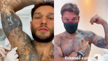 Aos 30 anos, Lucas Lucco aplica botox nas axilas e procedimento inusitado chama atenção: "Eu paro de suar" - Reprodução/Instagram