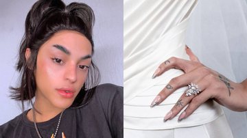 Pabllo Vittar quebra a internet ao divulgar detalhes de seu vestido de casamento: "A noiva mais linda" - Reprodução/Twitter