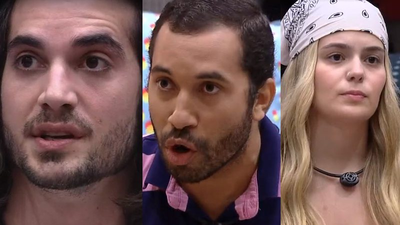 Fiuk, Gilberto e Viih Tube estão no paredão do BBB21 - Reprodução/TV Globo