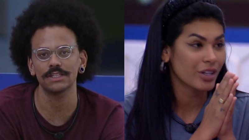 BBB21: Pocah corta relações com João Luiz mesmo após brother tentar esclarecer placa de ‘Não Ganha’: “Eu preciso” - Reprodução/TV Globo