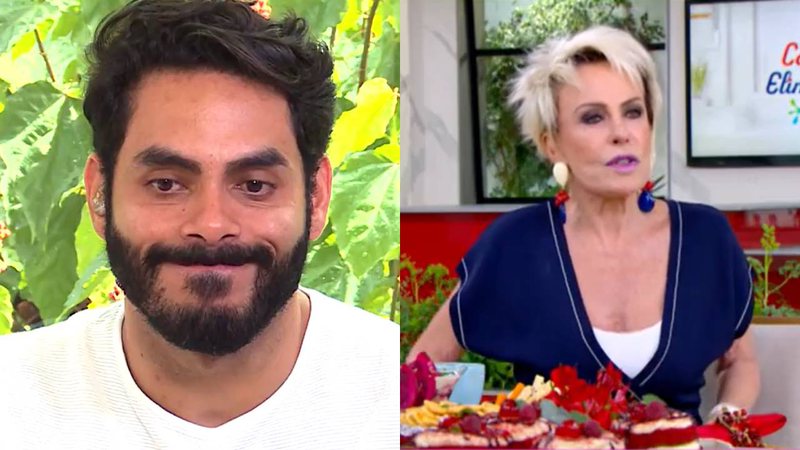 Ao vivo, Ana Maria Braga comete gafe e é corrigida por Rodolffo: "Não é 'escolha' sexual, nasce assim" - Reprodução/TV Globo