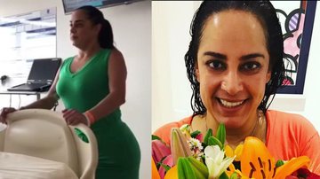 Lutando contra a Covid-19, Silvia Abravanel faz fisioterapia para recuperar pulmão: "Para a reabilitação" - Reprodução/Instagram