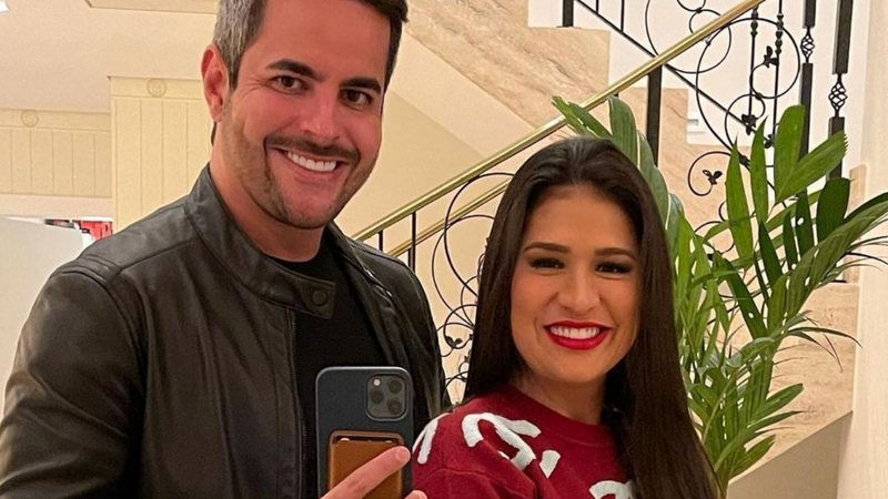 Kaká Diniz surpreende e publica declaração de amor sincera para Simone: "Como pode eu ter me casado com meu inverso?" - Reprodução/TV Globo