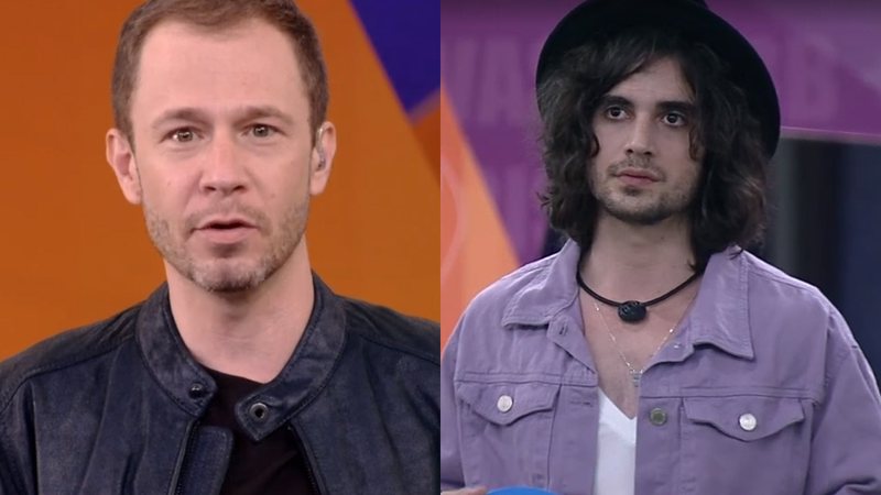 Tiago Leifert se irritou com Fiuk no BBB21 - Reprodução/TV Globo