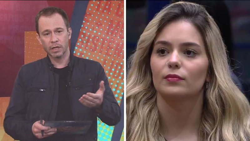 BBB21: Em discurso de eliminação, Tiago Leifert detona - Reprodução/TV Globo