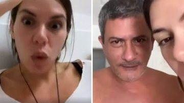 Viúva de Tom Veiga resgata vídeo pós-operada após acusações: "Eu tinha condições de agredir alguém?" - Reprodução/TV Globo