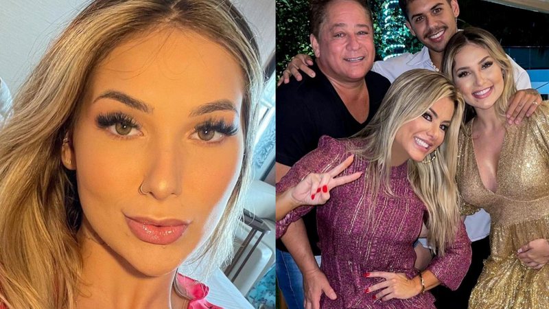 Que relação! Grávida, Virgínia Fonseca abraça o sogro, Leonardo, e se declara: “Amamos você” - Reprodução/Instagram