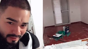 Yudi Tamashiro prepara reforma no quarto da mãe após morte do pai - Arquivo Pessoal