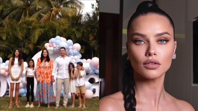 Adriana Lima revela sexo do terceiro filho em vídeo emocionante; descubra - Reprodução/Instagram