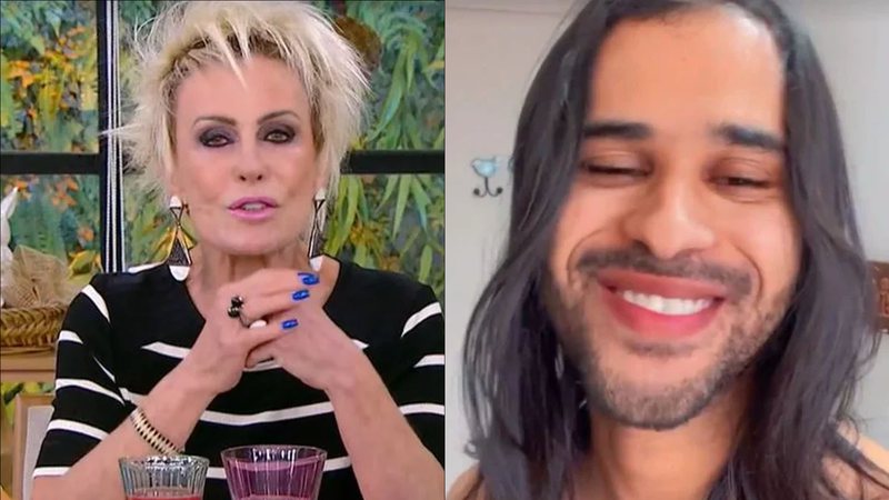 Ana Maria Braga zomba do cabelo de ex-BBB Luciano e é detonada: "Preconceituosa" - Reprodução/TV Globo/Instagram