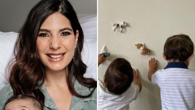 Eles cresceram! Andréia Sadi comemora primeiro aniversário dos gêmeos: "Renasci" - Reprodução/Instagram