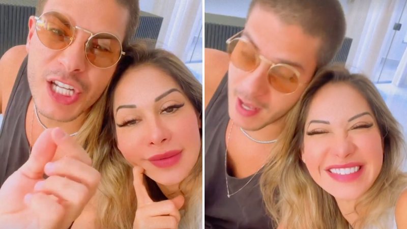 Arthur Aguiar detalha primeira noite com Maira Cardi: "Não tem a ver com sexo" - Reprodução/Instagram