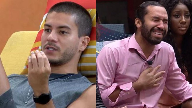 BBB22: Arthur Aguiar se compara com Gil do Vigor e prevê derrota: "Não sou o cara" - Reprodução/TV Globo