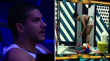 BBB22: Arthur coloca brothers para trabalhar após ver desleixo: "Não é justo" - Reprodução/TV Globo