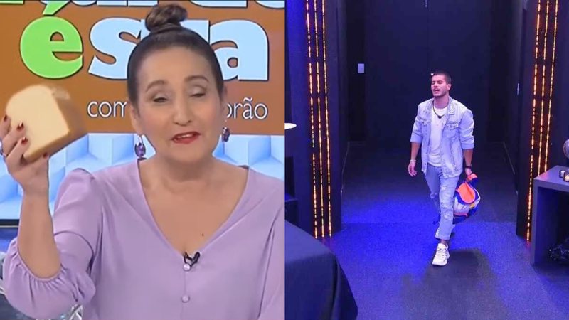 BBB22: Sonia Abrão dança com pão na mão para celebrar vitória de Arthur - Reprodução/RedeTV!