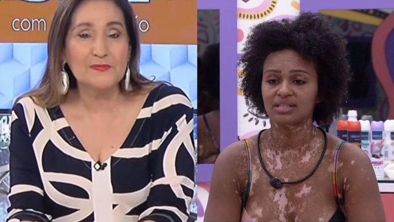 BBB22: Sonia Abrão se revolta com postura de Natália de detona - Reprodução/RedeTV!/Globo