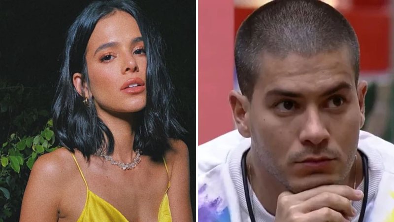 A atriz Bruna Marquezine curte critica e declara torcida contra participante do BBB22; confira quem - Reprodução/TV Globo/Instagram