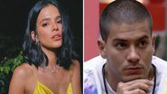 A atriz Bruna Marquezine curte critica e declara torcida contra participante do BBB22; confira quem - Reprodução/TV Globo/Instagram