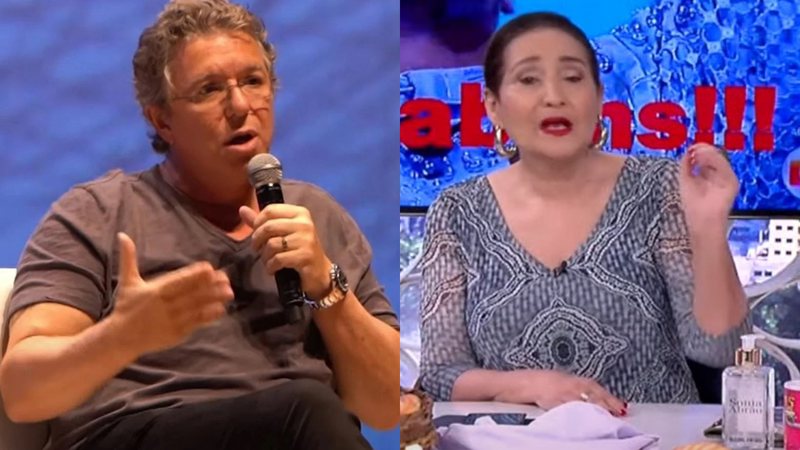 Boninho deixou claro o que pensa de Sonia Abrão comentando fervorosamente sobre o BBB22 no 'A Tarde É Sua' - Reprodução/TV Globo/RedeTV