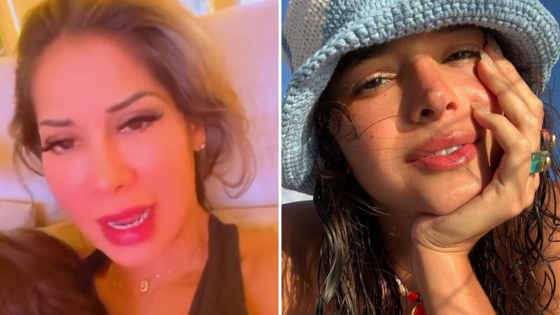 Maira Cardi nega ameaça contra Bruna Marquezine: "Pix nenhum paga o meu silêncio" - Reprodução/TV Globo