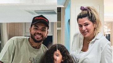 Elas cresceram! Dani Souza agarra as gêmeas e beleza da meninas impressiona - Reprodução / Instagram