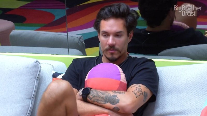 Eliezer frisou que Arthur e Gustavo se tornaram amigos repentinamente no BBB22, depois de grandes rusgas no game - Reprodução/TV Globo