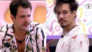 Enquetes BBB22: Provável resultado da disputa entre Eli e Gustavo vai jogar uma bomba na casa - Reprodução/TV Globo