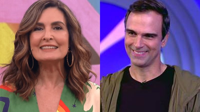 Fátima Bernardes exalta Tadeu Schmidt e fãs aplaudem - Reprodução/TV Globo