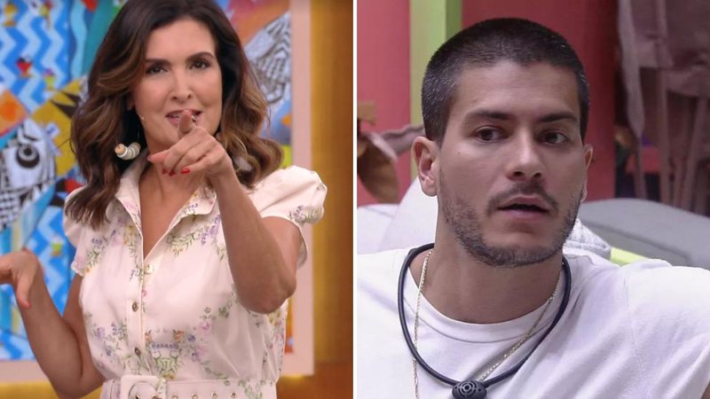 Fátima Bernardes manda recado para a torcida de Arthur Aguiar: "Não escolhemos" - Reprodução/TV Globo