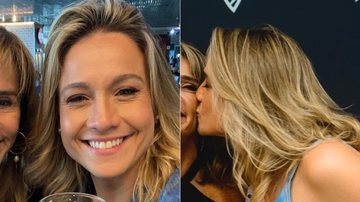 Discreta, Fernanda Gentil surge em cliques raríssimos com a mãe - Instagram