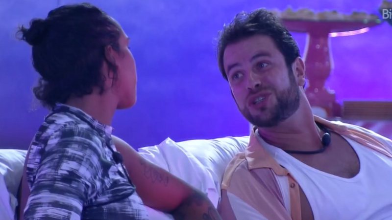 BBB22: Gustavo não perde a chance e dá alfinetada ácida em Lina: "Seria legal" - Reprodução/TV Globo