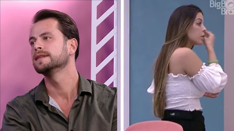 BBB22: Gustavo descobre armação de Laís e tem reação inesperada: "Não surpreende" - Reprodução/TV Globo